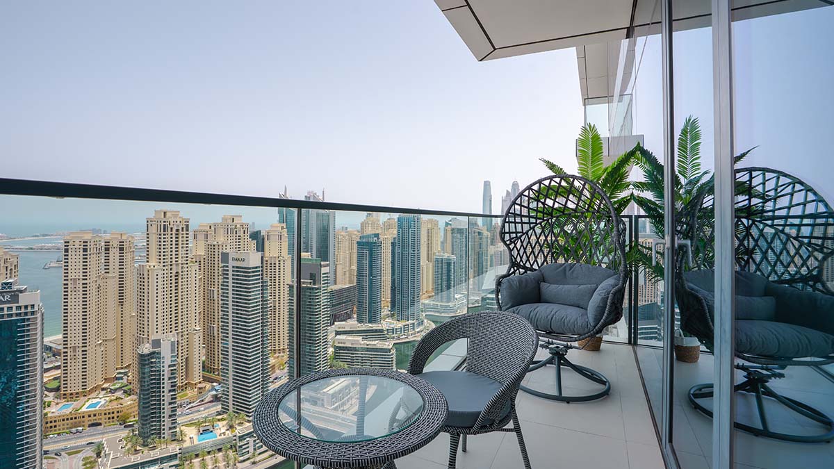 How We Furnished a Luxury 3-Bedroom Apartment at Vida Residences Dubai Marina